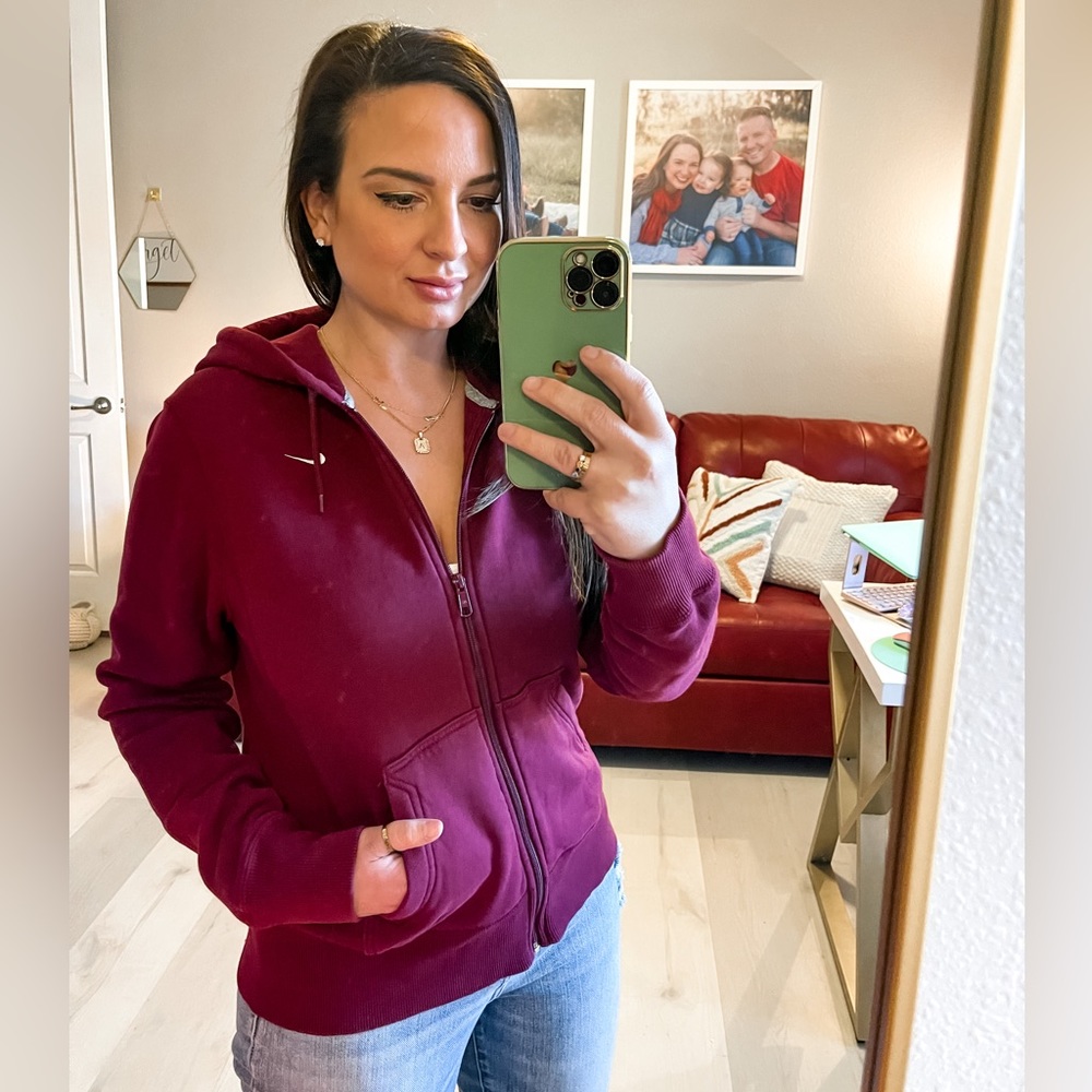 NIKE Zip Up Jacket with Hoodie